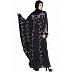 Party wear abaya with Butterfly Sleeve